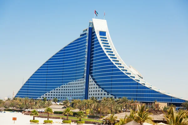 Hotel de praia de Jumeirah, Dubai — Fotografia de Stock