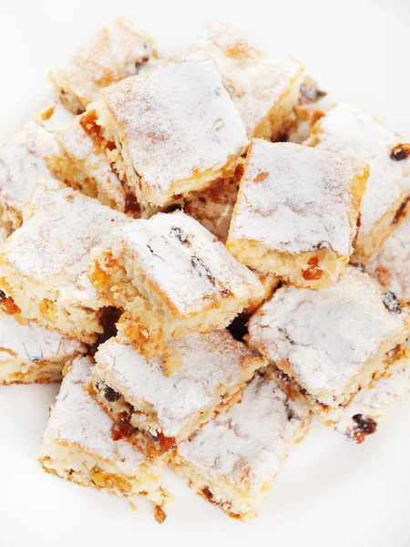 Homemade cake, made of floor — Stock Photo, Image