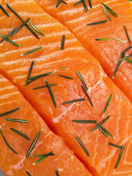 Carne de salmón (sin preparar) ) —  Fotos de Stock