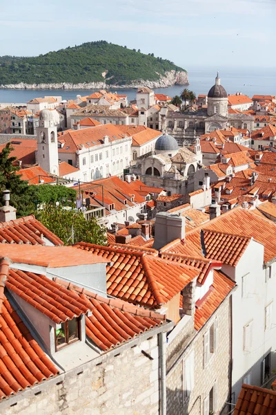 Fortaleza de Dubrovnik no Mar Adriático — Fotografia de Stock