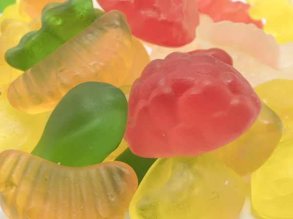 Coloridos caramelos de jalea comida — Foto de Stock