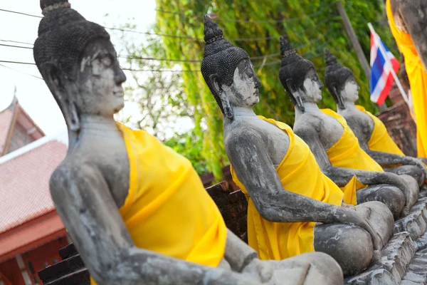 Wat Yai Chaimongkhon, Ayutthaya — Foto de Stock