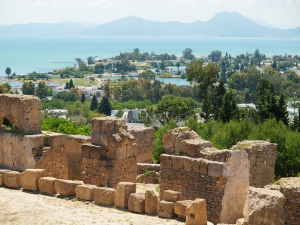 Carthago Tunesië Romeinse baden — Stockfoto