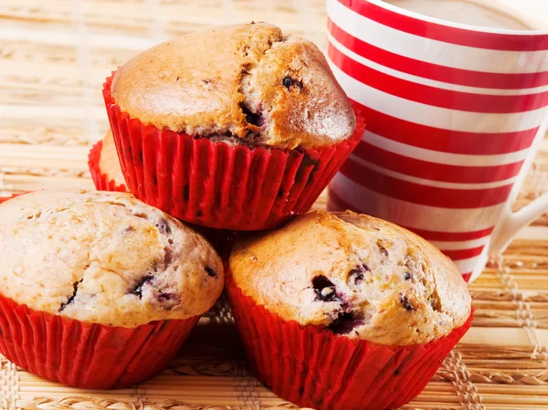 Muffin buatan sendiri yang lezat — Stok Foto