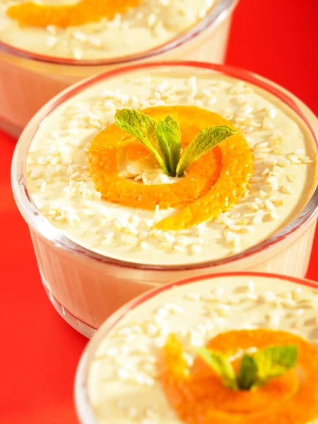 Cremoso Tahini Dessert — Foto Stock