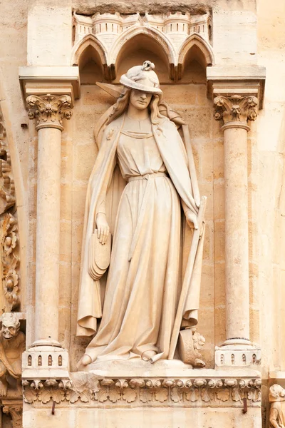 Detalle de Notre Dame, París — Foto de Stock