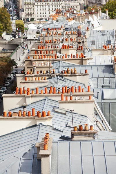 Parijs skyline schot van Mus — Stockfoto