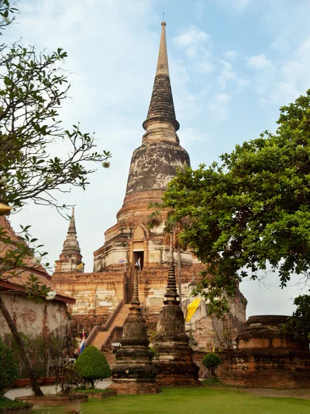 Wat Yai Chaimongkhon, Ayutthaya — Foto de Stock