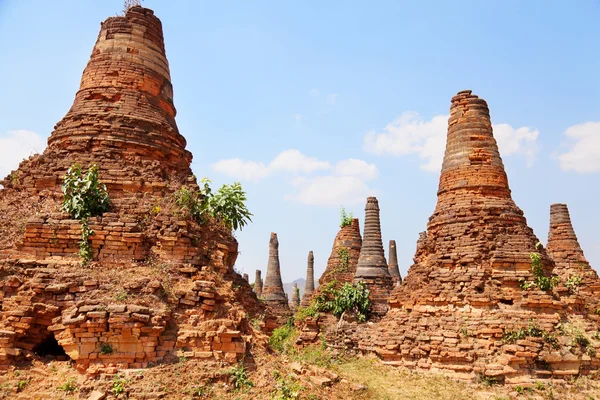 Stupas en Sagar, Myanmar —  Fotos de Stock