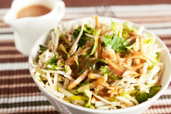 Salada de aipo com abobrinha — Fotografia de Stock