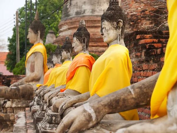 Wat Yai Chaimongkhon, Ayutthaya — Fotografia de Stock