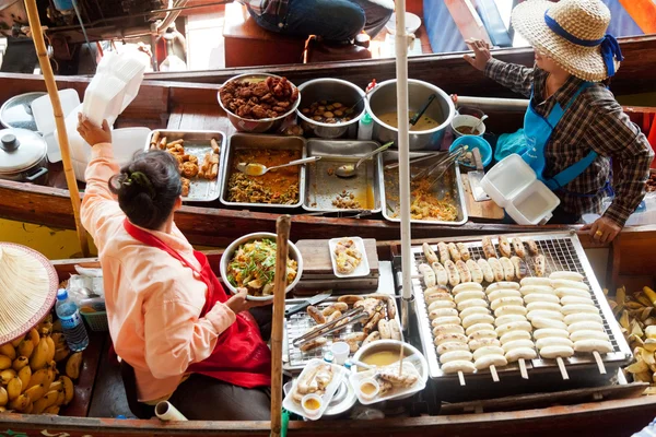 Damnoen Saduak Floating Market — Stock Photo, Image