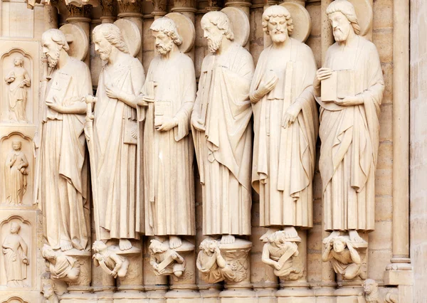 Detalle de Notre Dame, París — Foto de Stock