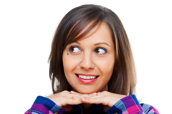 Young woman looking away — Stock Photo, Image