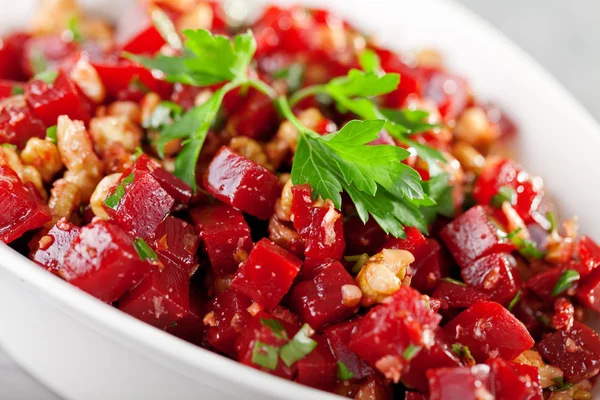 Healthy salad from beet root — Stock Photo, Image