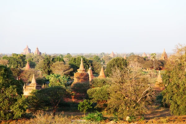 Ancient pagodas in Bagan, Myanmar — Stock Photo, Image