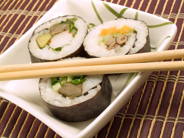 美味しい美味しいお寿司 — ストック写真