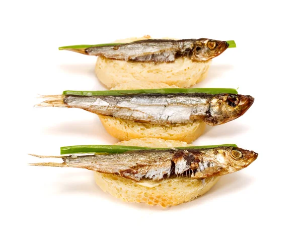 Balık lezzetli sandviçler — Stok fotoğraf