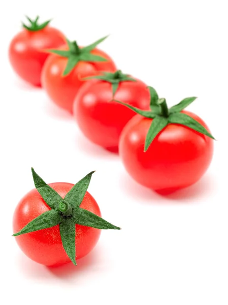 Kirschtomaten im Hintergrund — Stockfoto