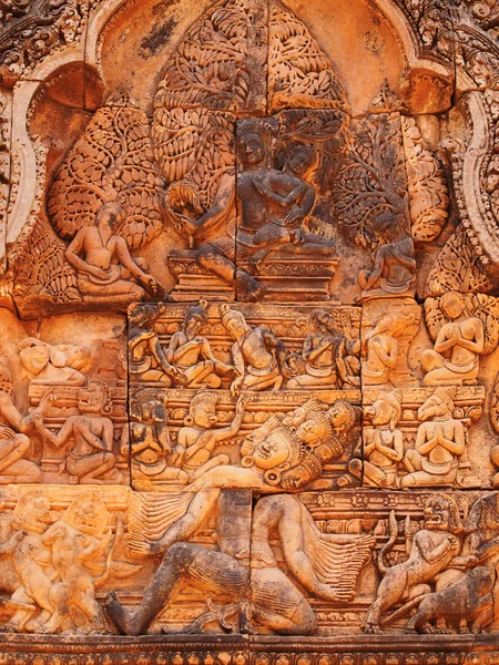 Banteay Srei - Cambodian temple — Stock Photo, Image