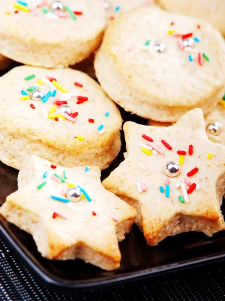 Biscoitos caseiros saborosos — Fotografia de Stock