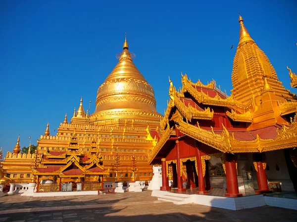 Pagode de Shwezigon, Bagan — Fotografia de Stock