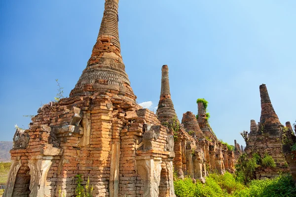 Stupas in Sagar Stock Picture