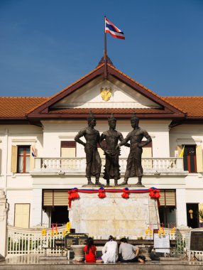 Üç Kral anıt Tayland, Chiang Mai