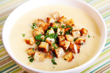 Kestane kremalı çorba