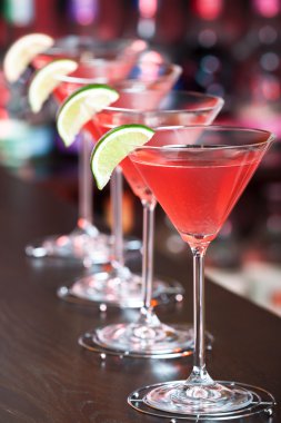 arka plan üzerinde lezzetli içecek