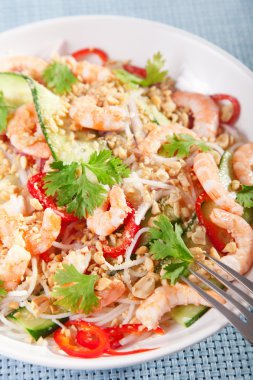 Asya erişte salatası