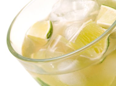 arka plan üzerinde lezzetli içecek