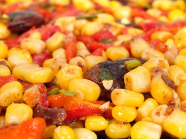 lezzetli Meksika salatası