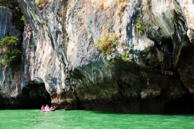 Pang Nga Körfezi, Tayland'da Kayak