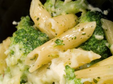 Brokoli ve Mozzarella ile Penne