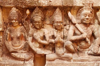 Teras cüzzamlı Kral, Angkor Wat