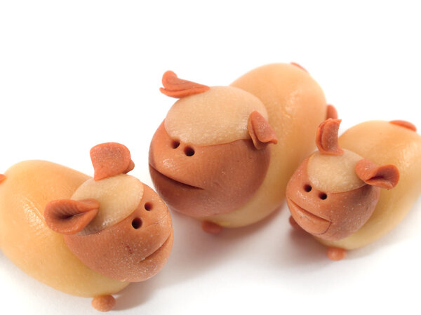 Симпатичное ремесло из глины
