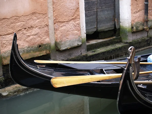 Gondola parking near San Marco — Stock Photo, Image