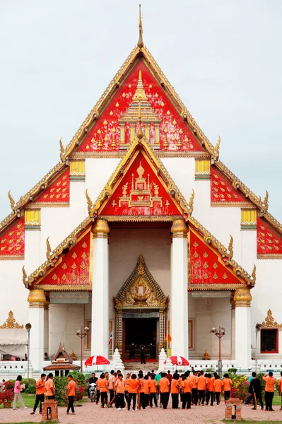 Wat Phra Si Sanphet, Ayuthaya — Foto de Stock