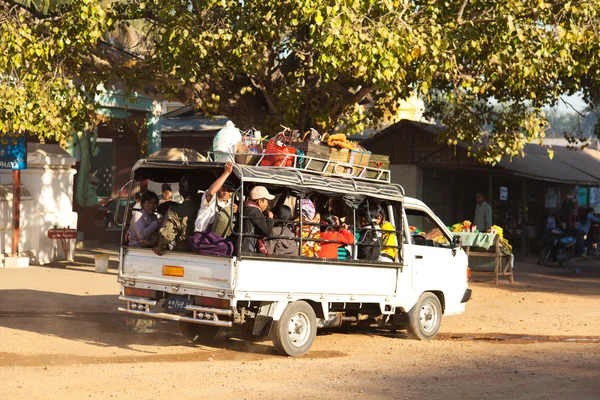 Trasporti a Bagan, Myanmar — Foto Stock