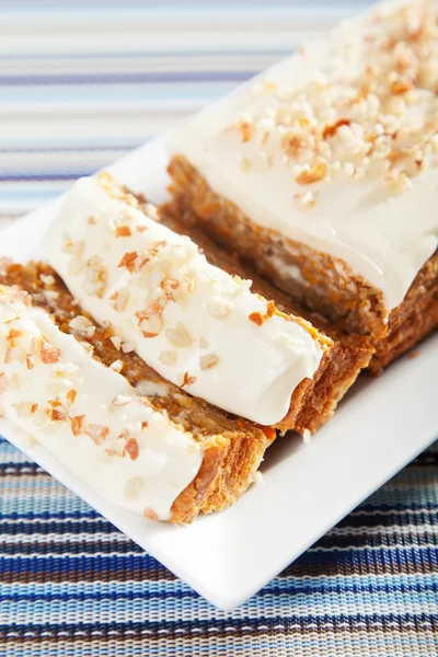 Christmas cake with nuts — Stock Photo, Image