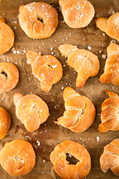 Sabrosos pretzels caseros —  Fotos de Stock
