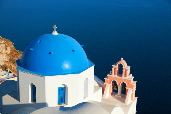 Oia, Santorini à luz do dia — Fotografia de Stock