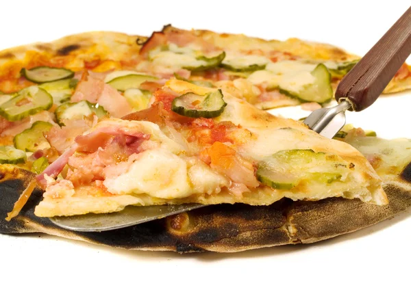 Gustoso cibo pizza — Foto Stock