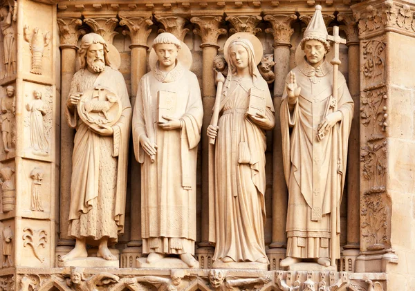 Detalle de Notre Dame, París — Foto de Stock