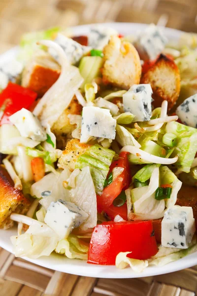 Salade de fromage bleu et tomates — Photo