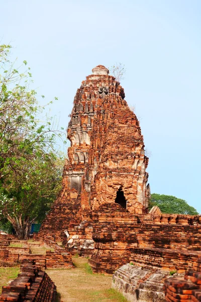 Wat Phra Mahathat, Ayuthaya — Stock fotografie