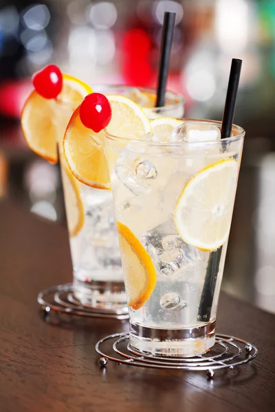 Tasty drink on background — Stock Photo, Image