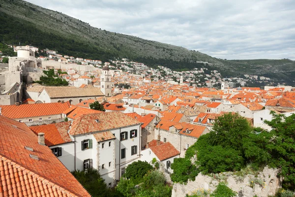 Fästningen i Dubrovnik på det Adriatiska havet — Stockfoto