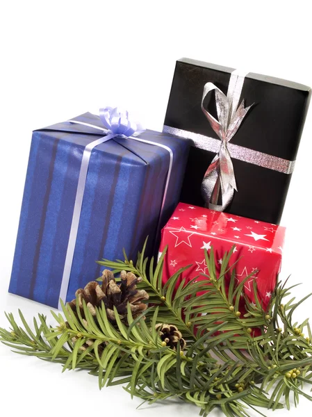 Beautiful colorful presents — Stock Photo, Image